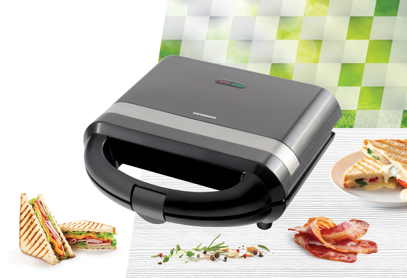 SANDWICH MAKER HEINNER SM-H700BK [2]