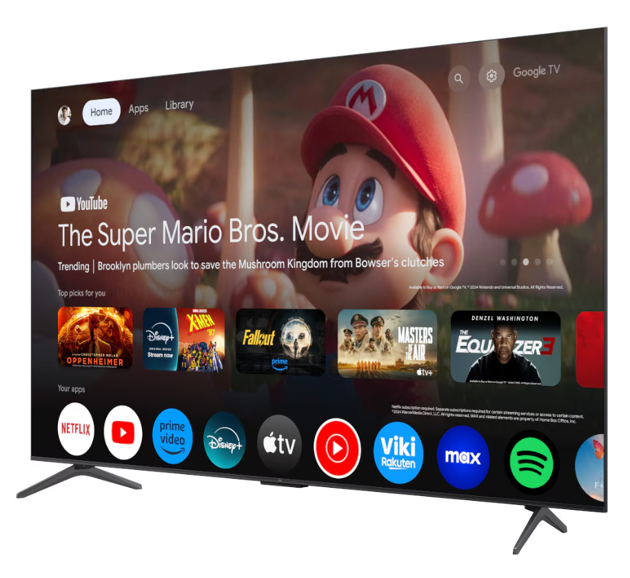 Televizor TCL Mini LED 50Q6C, 126 cm, Smart Google TV, 4K [1]