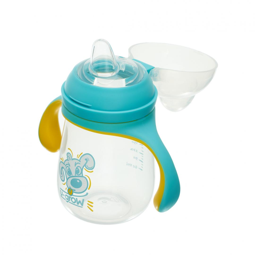 Cana PP cu cioc silicon 260 ml, U-Grow [1]