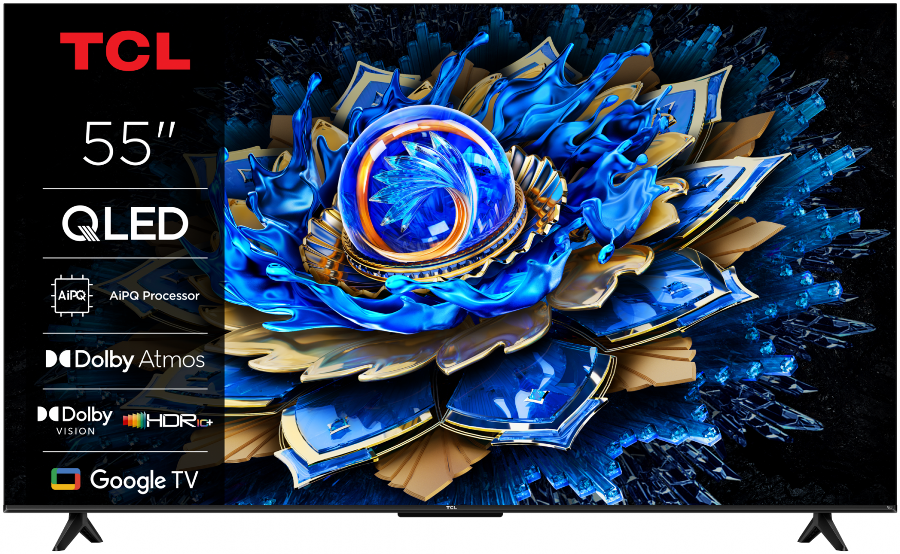 TV, Audio-Video & Foto - Televizor TCL QLED 55T69C, 138 cm, Smart Google TV, 4K