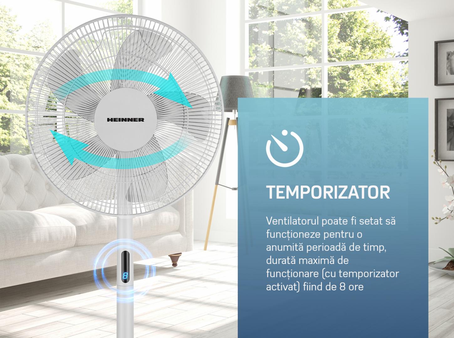VENTILATOR CU PICIOR HEINNER HMSF-3WH [9]