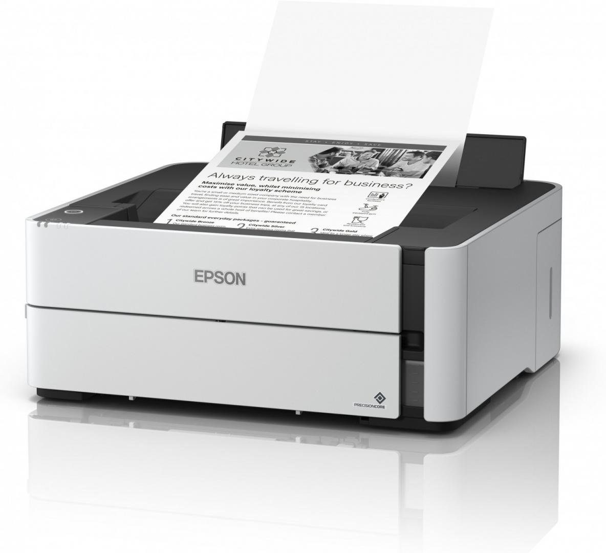 Imprimante inkjet - Imprimanta inkjet mono CISS Epson M1170, dimensiune A4
