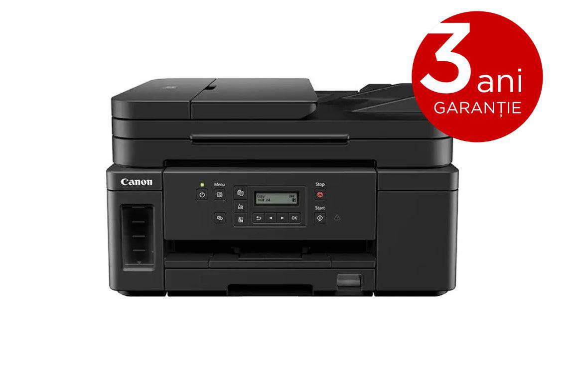 PC, Periferice & Software - Multifunctional inkjet mono CISS Canon PIXMA G4040 , dimensiune A4