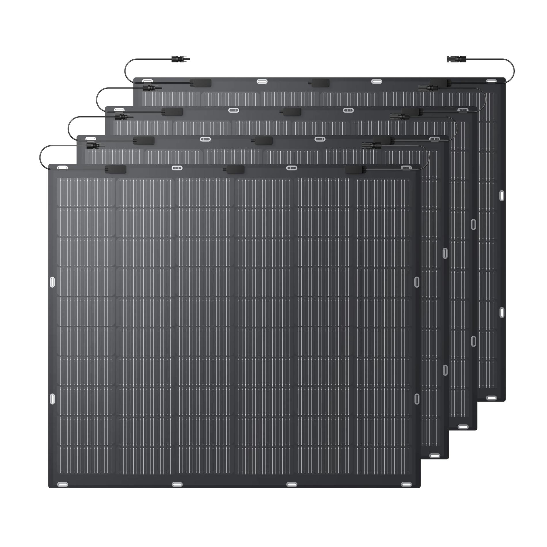 Casa, Gradina & Bricolaj - Panou Solar Flexibil Anker Solix FS20 225W set 4 buc