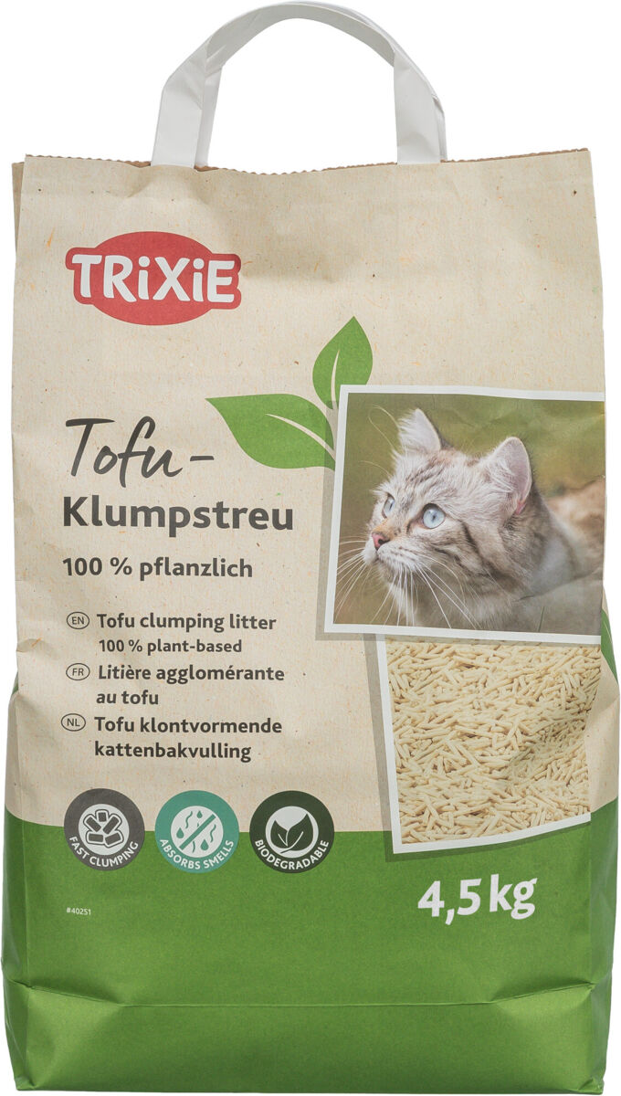 Igiena animale de companie - Asternut Tofu, 4.5 kg
