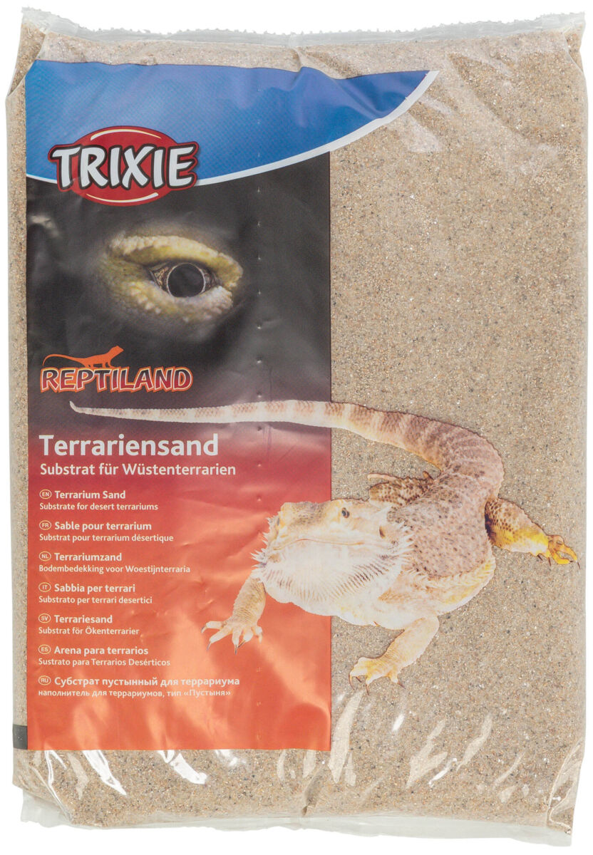 Nisipuri si substraturi acvarii si terarii - Nisip De Baza Pentru Terariu De Desert, 5 kg, Bej