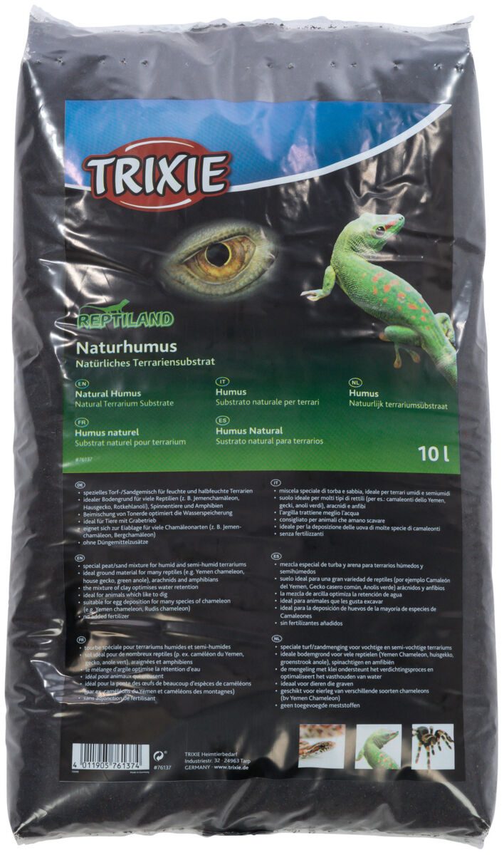 Nisipuri si substraturi acvarii si terarii - Substrat Natural Pentru Terariu, Humus, 10 l