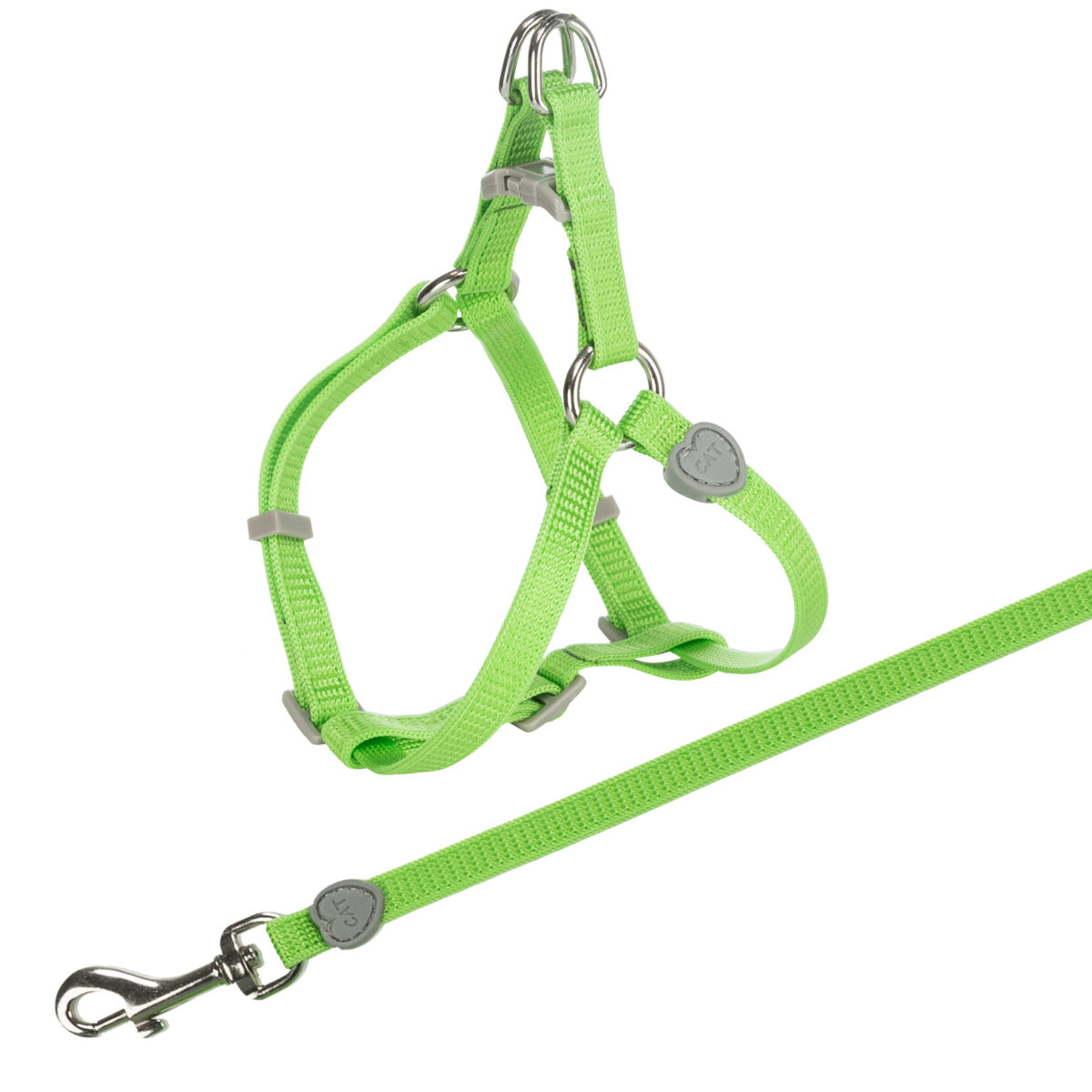 Accesorii animale de companie - Ham Si Lesa Pentru Pisici, One Touch, 26-37 cm/10 mm, 1.20 m, Diverse Culori