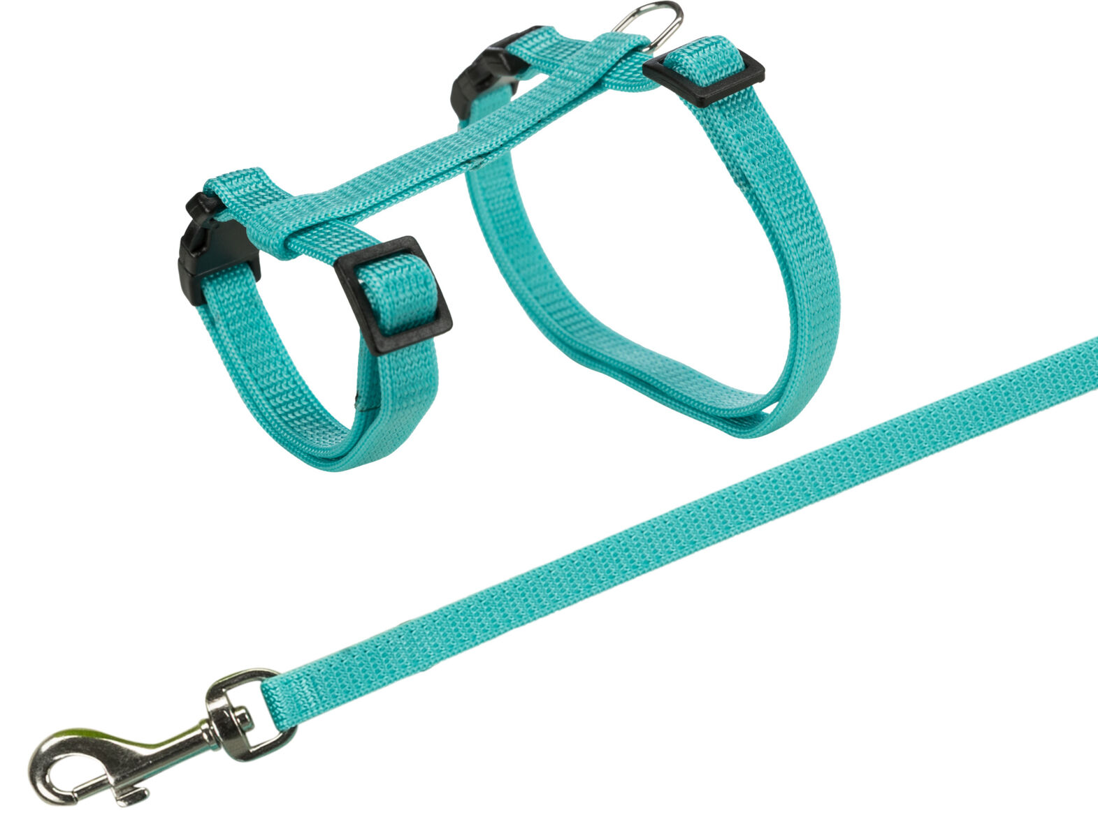 Accesorii animale de companie - Ham Si Lesa Pentru Iepuri, 25-44 cm/10 mm, 1.25 m, Diverse Culori