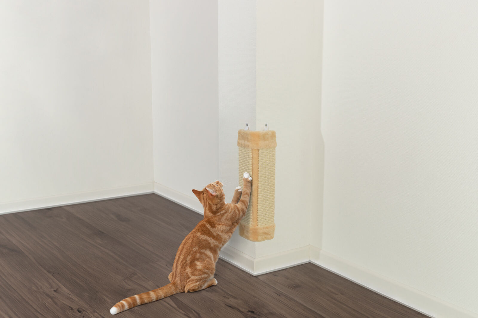 Placa de Zgariat cu Sisal, pentru Colt, Bej, 23 x 49 cm [1]