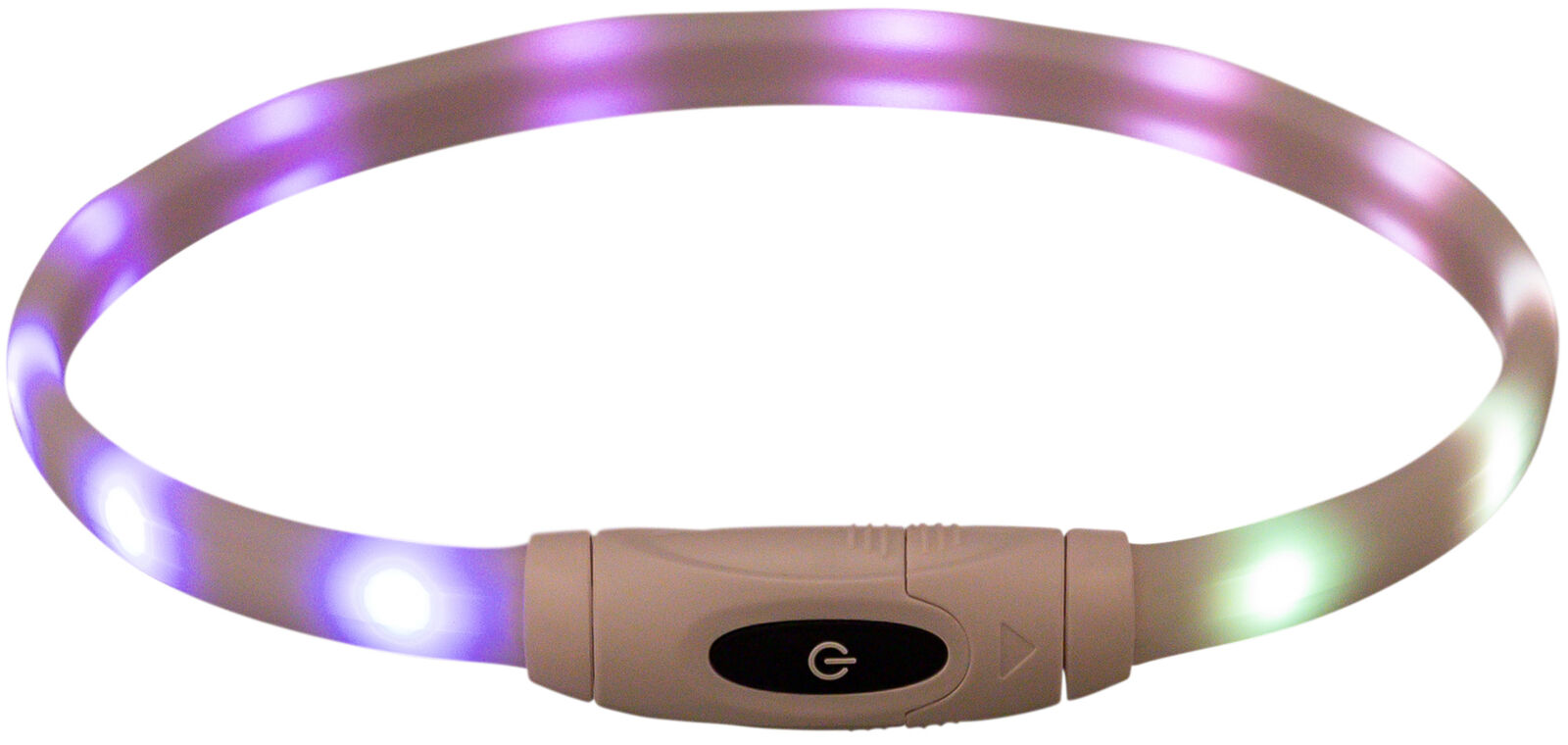 Zgarda Cu Led, Incarcare USB, XS-XL: 65 cm/16 mm, Multicolor [2]