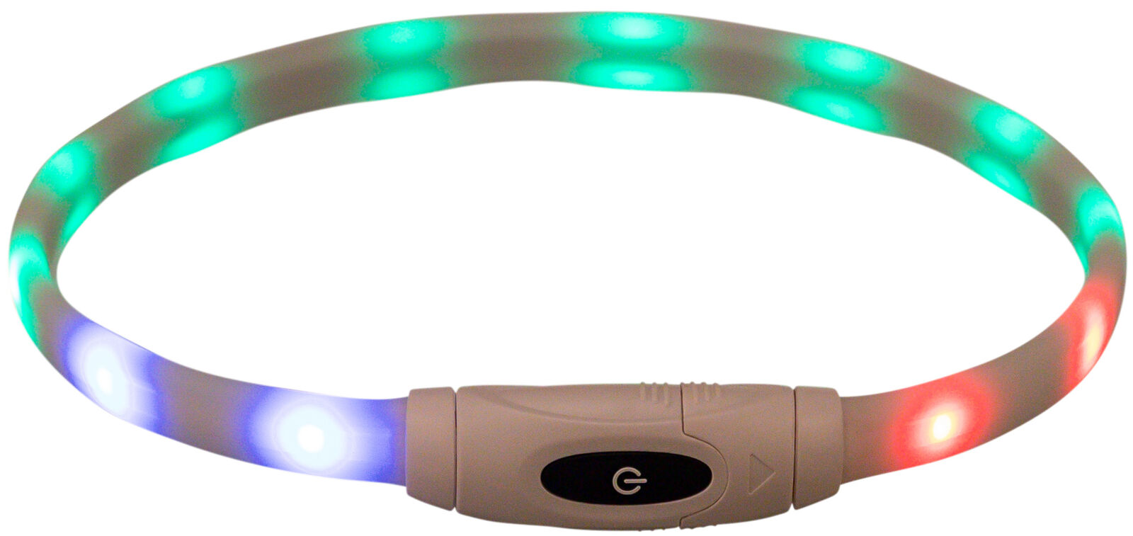 Zgarda Cu Led, Incarcare USB, XS-XL: 65 cm/16 mm, Multicolor [1]