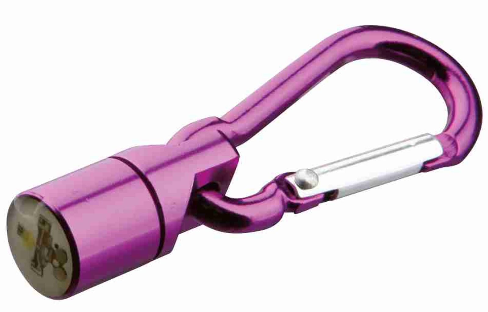 Flasher Cu Carabiniera Pentru Zgarda Cainilor, Metal,1 cm, Diverse Culori [1]