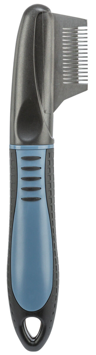 Perii, trimmere si clesti animale - Pieptene Trimmer, Grosier, pentru Spate/Burta, 19 cm