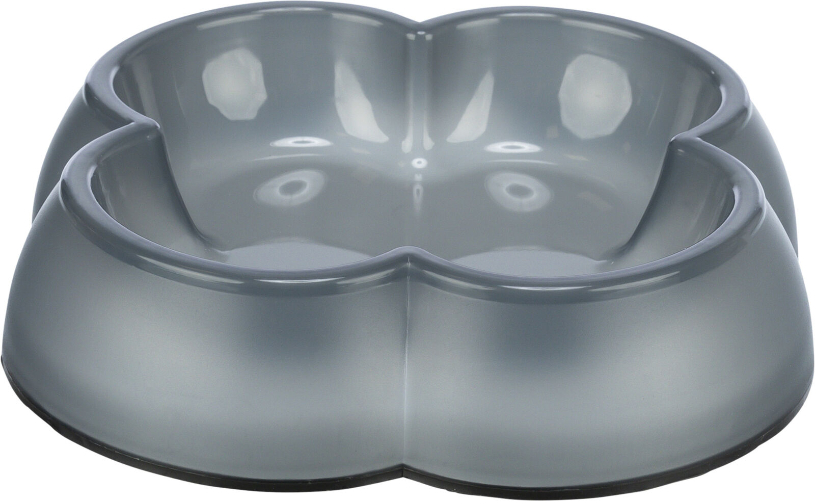 Castron Plastic Pentru Pisici, Antiderapant, Transparent, 0.25 l/14 cm, Diverse Culori [3]