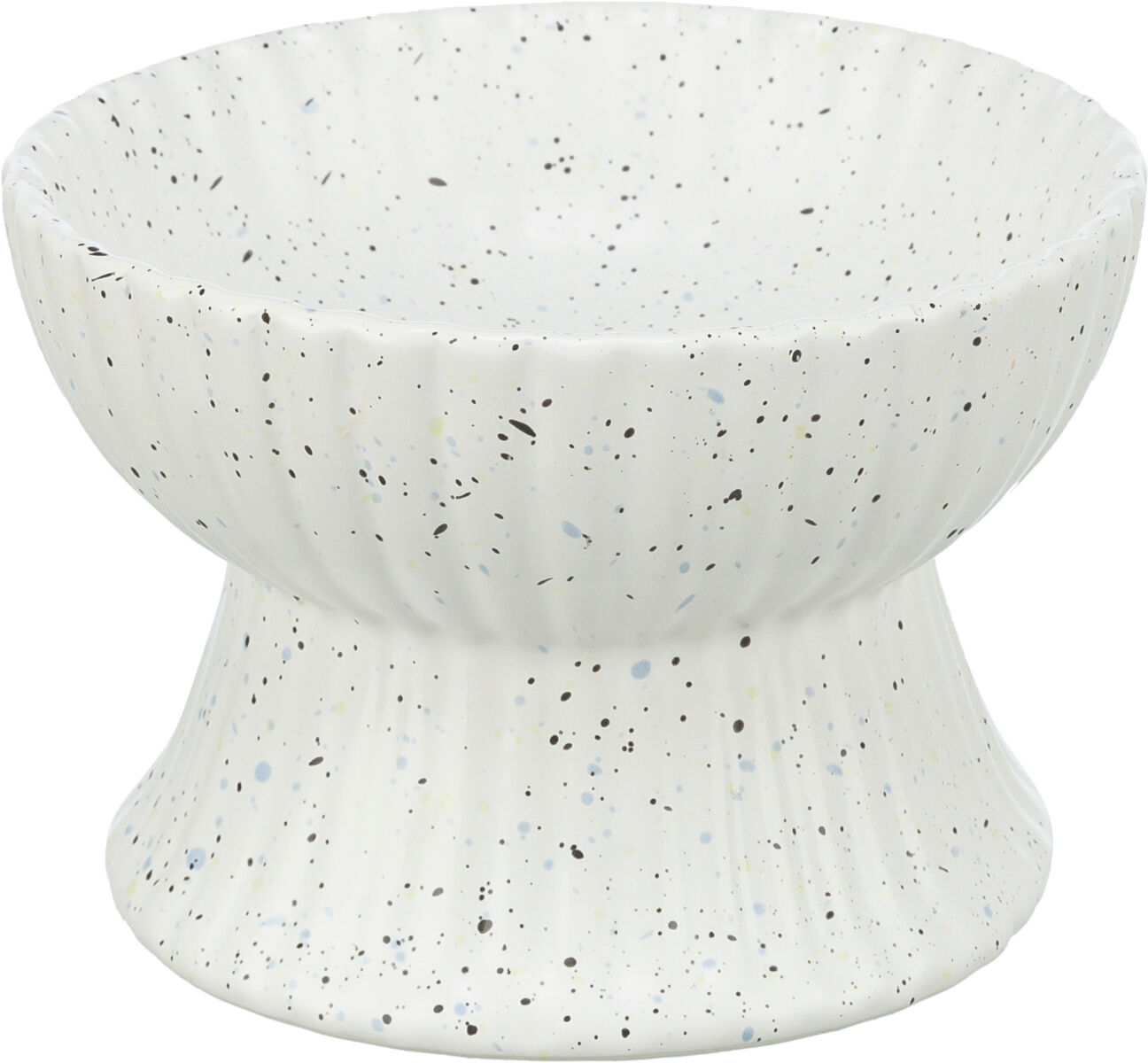 Petshop - Castron Ceramic, Ridicat, 0.37 l/Ã¸ 14 cm, Alb