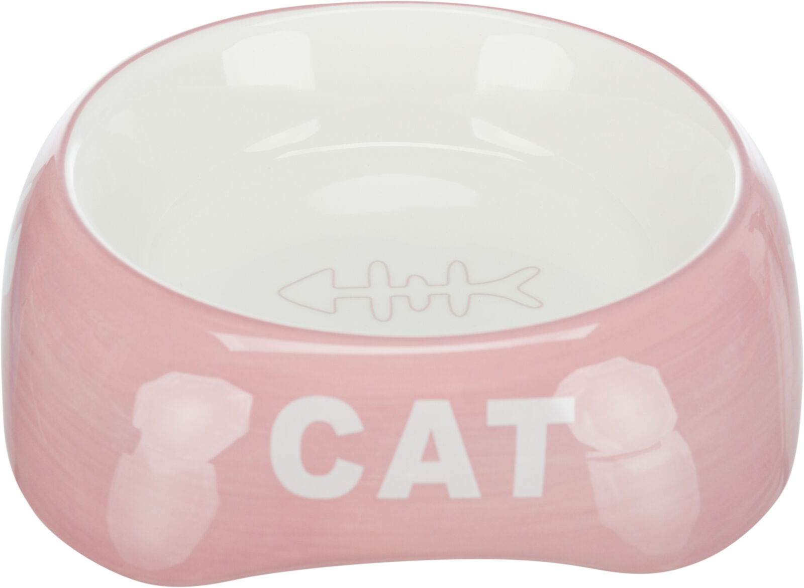 Castroane si adapatori animale - Castron Ceramic Pentru Pisici, 0.2 l/13 cm, Diverse Culori