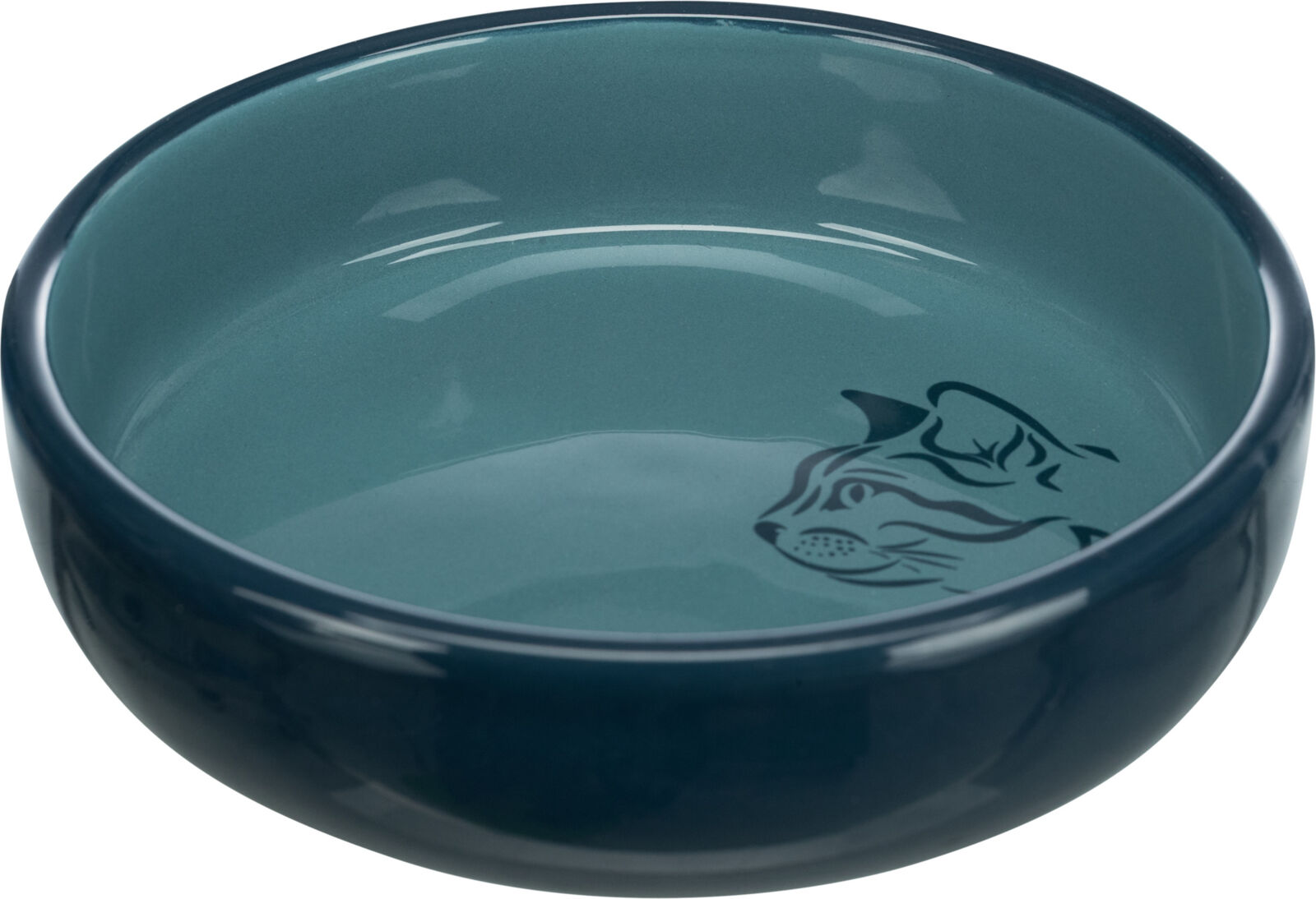Castroane si adapatori animale - Castron Ceramic Pentru Pisici, 0.3 l/15 cm, Diverse Culori