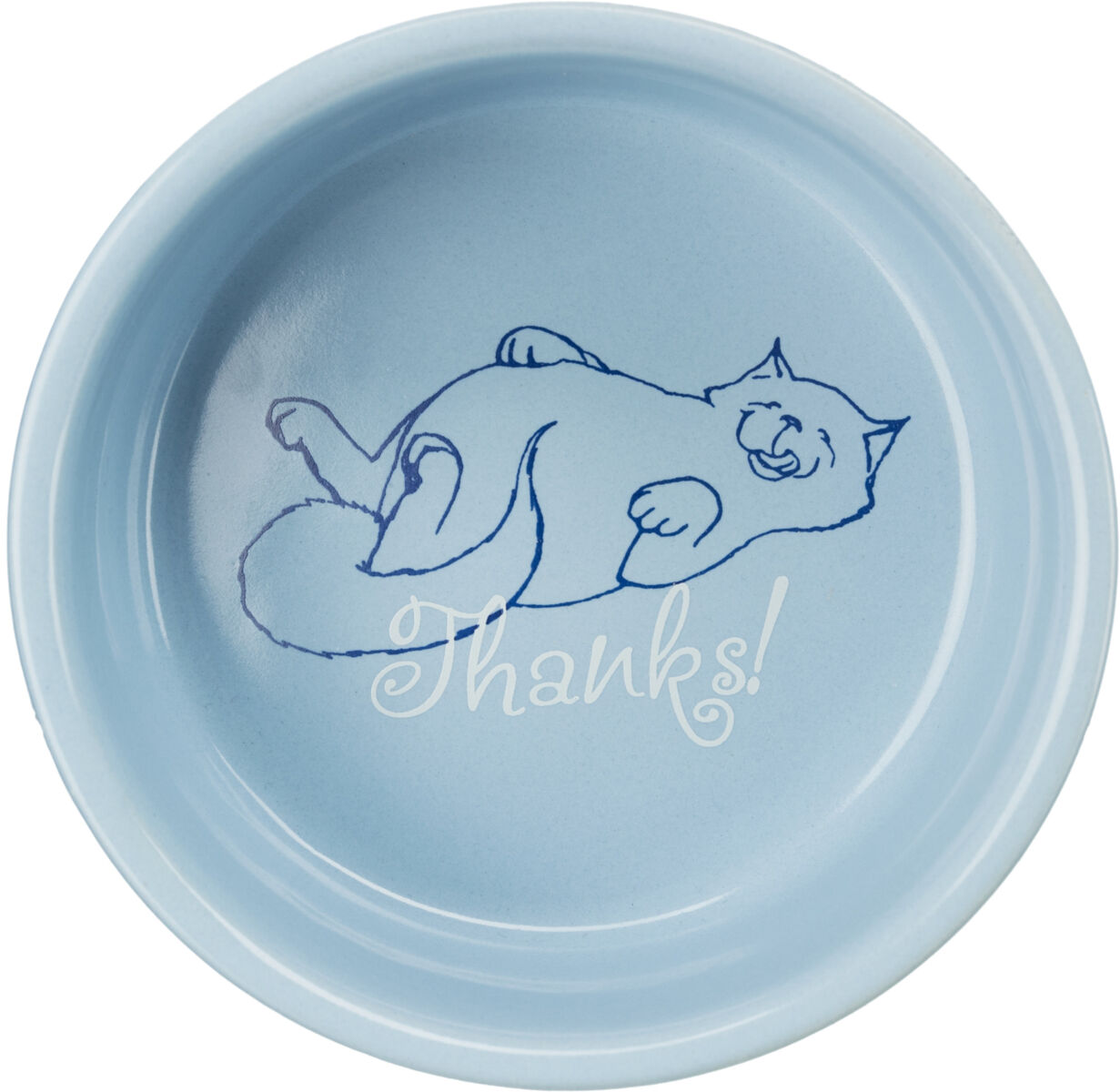 Castron Ceramic Pentru Pisici, 0.3 l/11 cm, Diverse Culori [2]