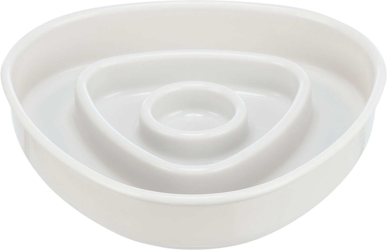 Castroane si adapatori animale - Castron Plastic, Pentru Hranire Lenta, 0.35 l / 15 x 15 cm