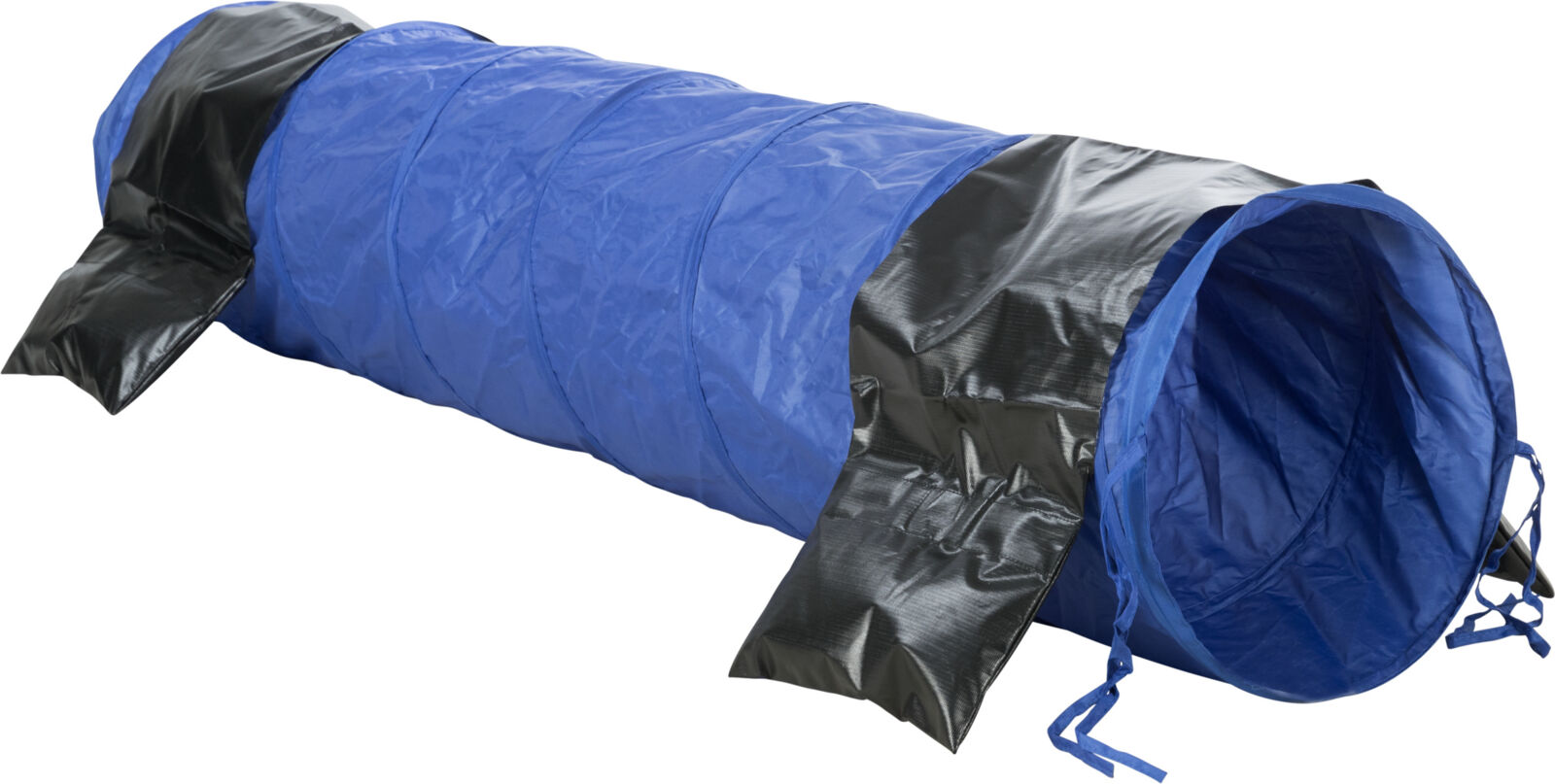 Tunel Mini Pentru Caini, Fun Agility, 40 cm/2 m, Albastru [1]