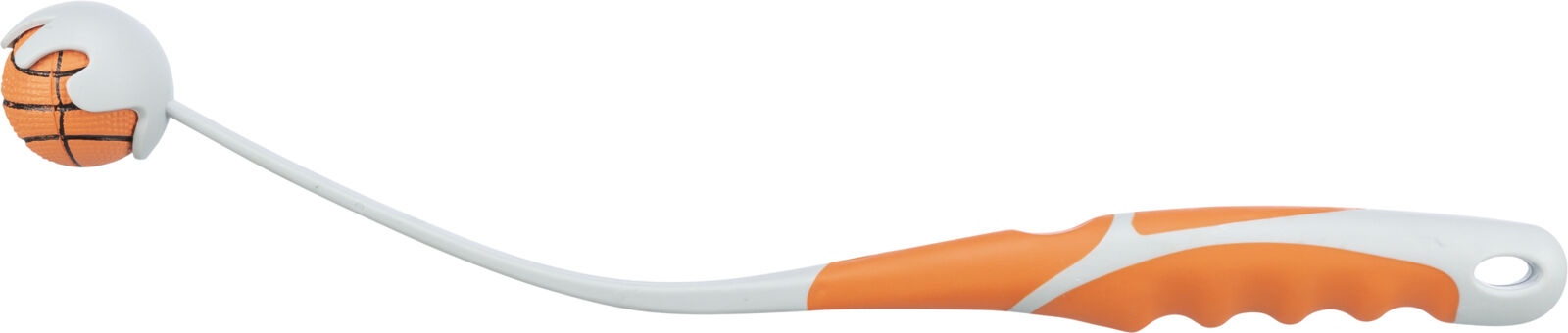 Petshop - Jucarie Pentru Caini, Catapulta Cu Minge, 4.5/40 cm, Portocaliu/Gri
