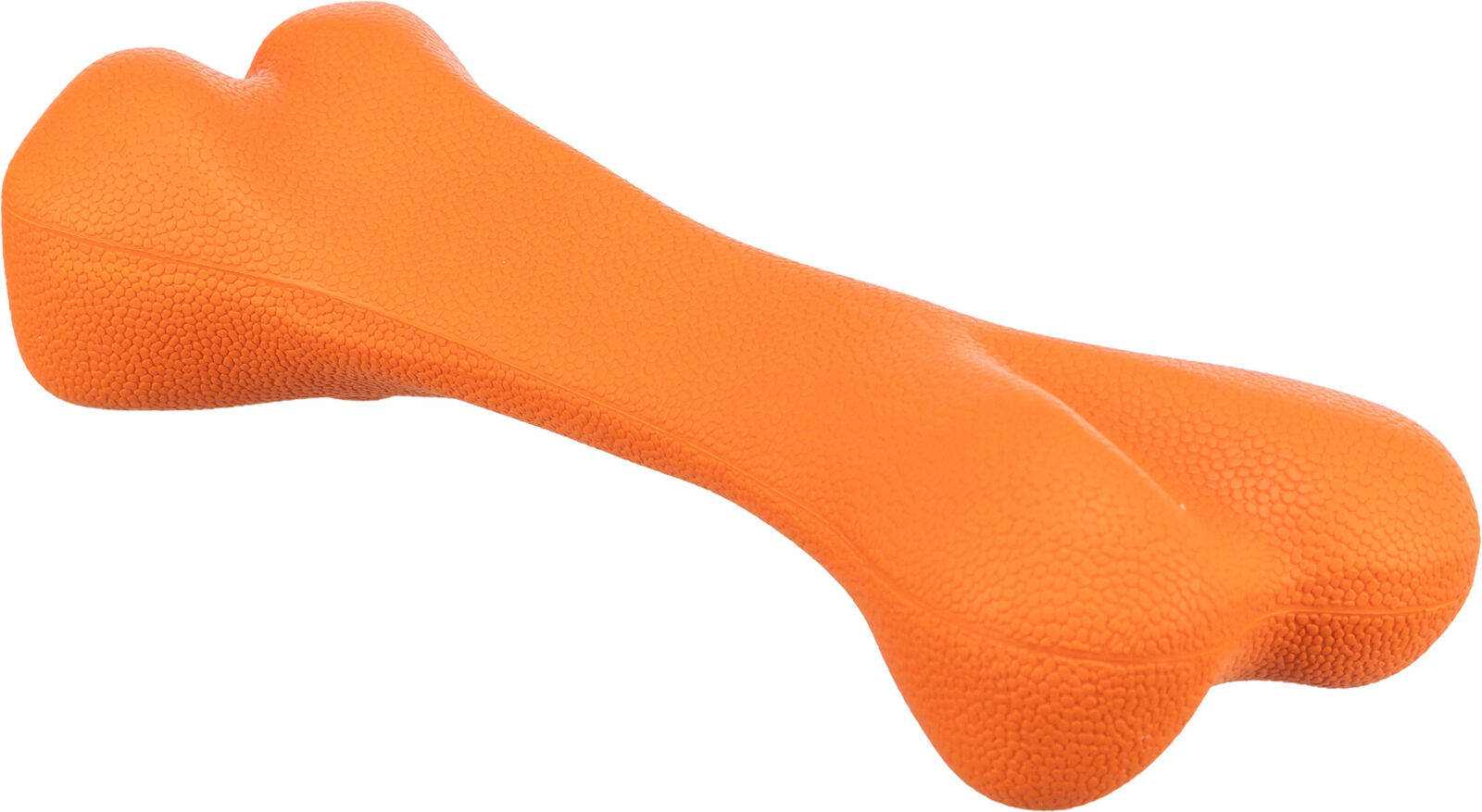 Petshop - Jucarie Pentru Caini, Os, Cauciuc, 22 cm, Portocaliu
