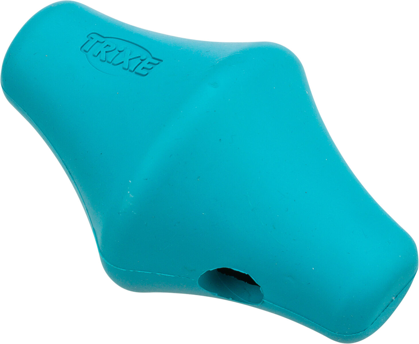 Petshop - Jucarie Eliberare Recompense Pentru Caini, Cauciuc, 12 cm, Petrol