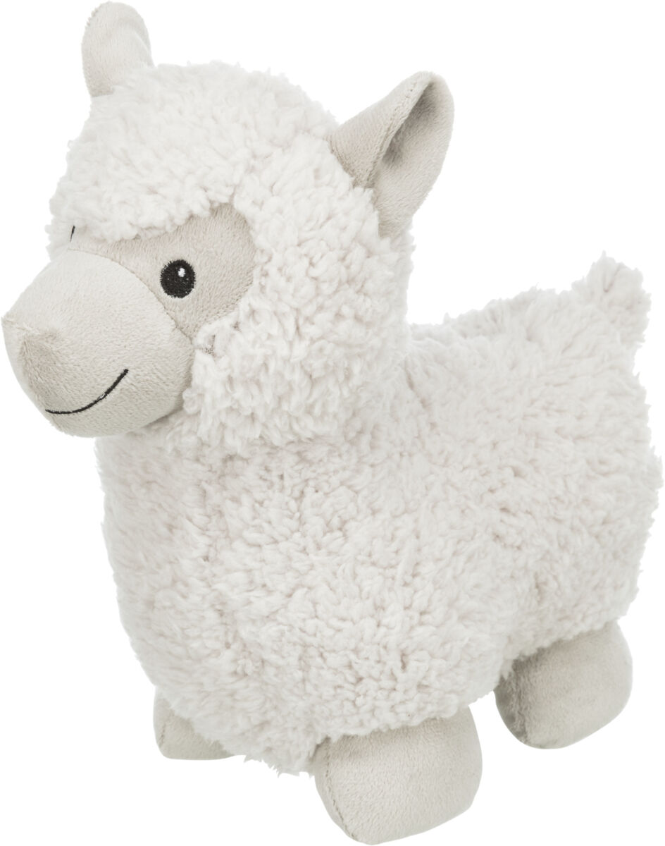 Petshop - Jucarie Pentru Caini, Alpaca Eyleen, Plus, Be Eco, Cu Sunet, 26 cm