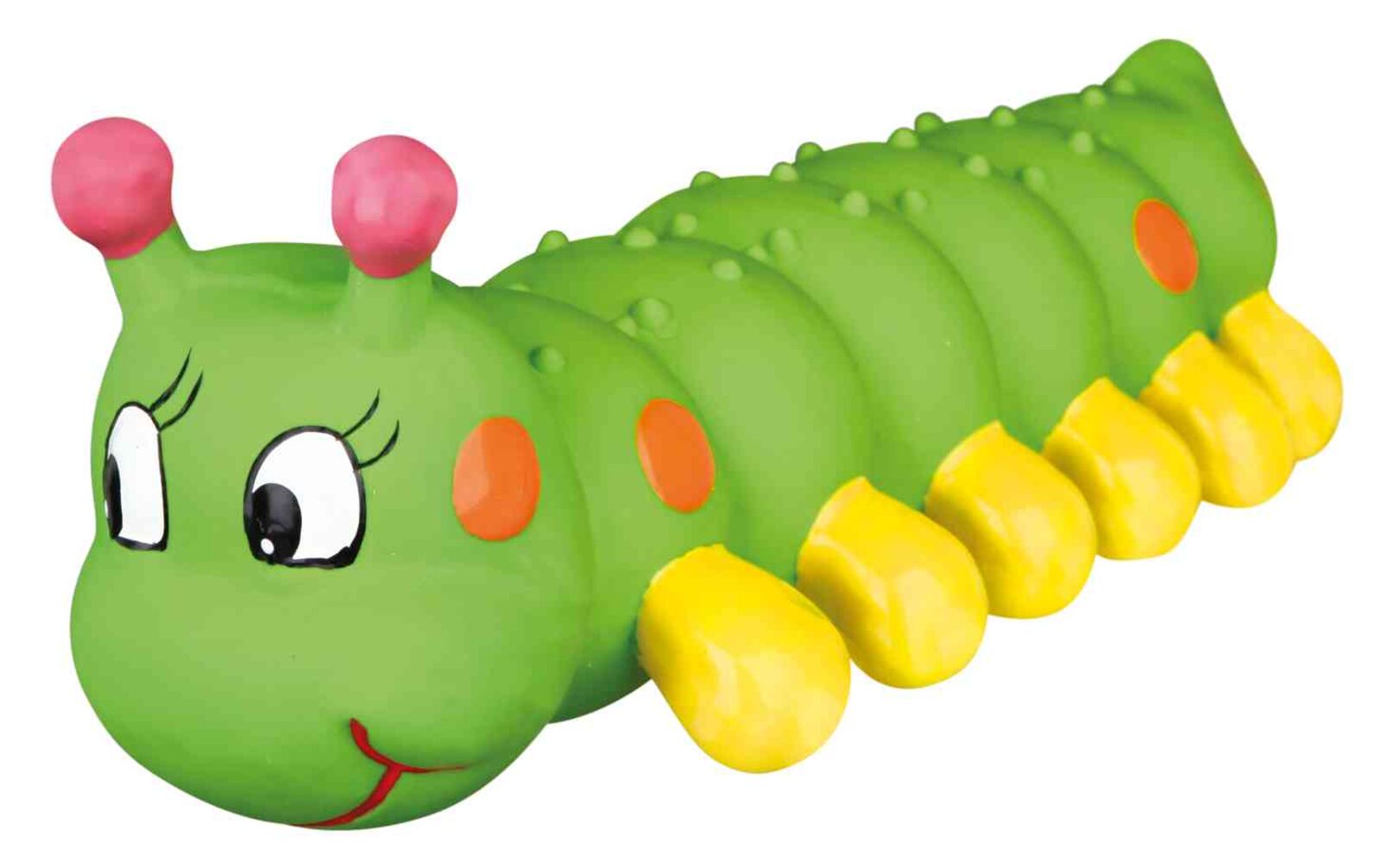 Petshop - Jucarie Pentru Caini, Omida, Latex, Cu Sunet, 26 cm