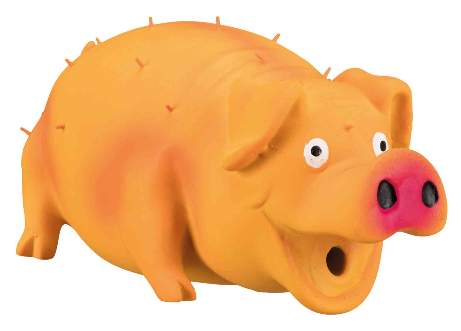 Petshop - Jucarie Pentru Caini, Porc Tepos, Latex, Cu Sunet Original, 21 cm