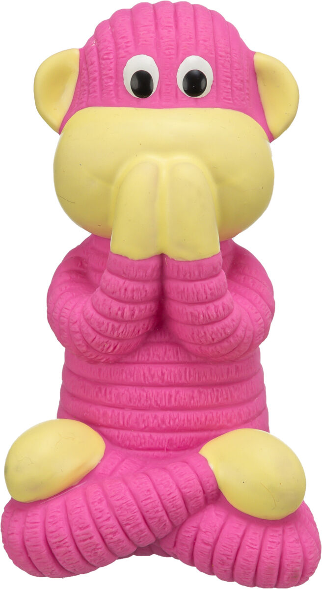 Jucarie Pentru Caini, Maimuta, Latex, Cu Sunet, 12 cm, Diverse Culori/Figuri [2]