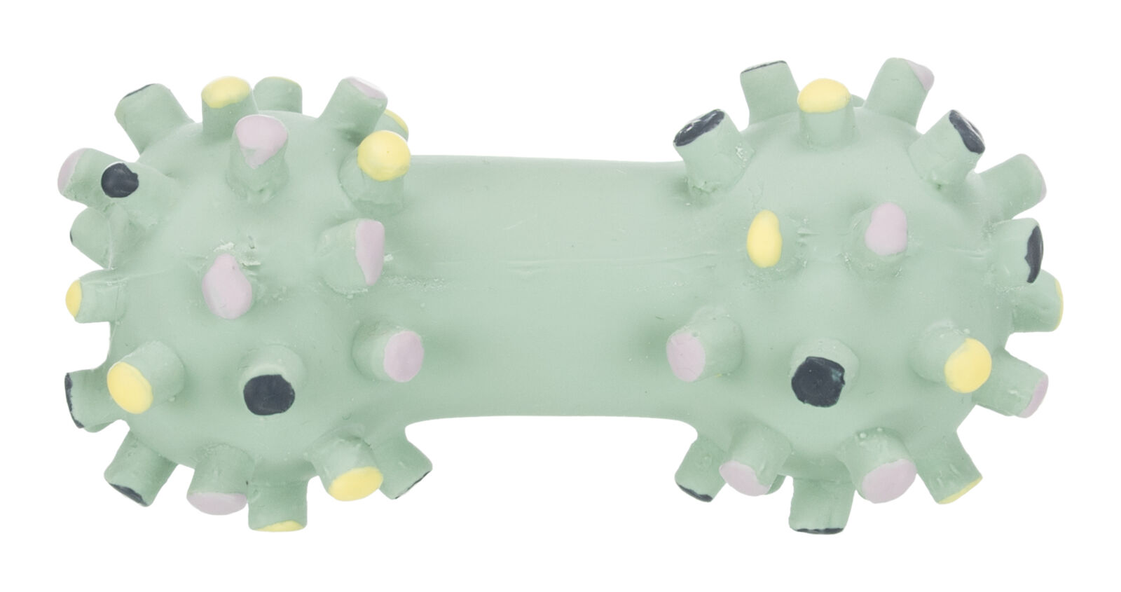 Petshop - Jucarie Pentru Caini, Junior, Mini Gantera, Latex, 10 cm, Diverse Culori