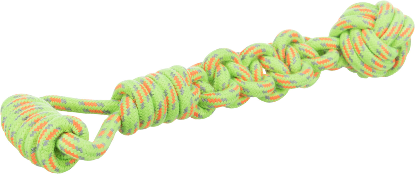 Petshop - Jucarie Pentru Caini, Sfoara Cu Minge Nod, 8/38 cm, Diverse Culori