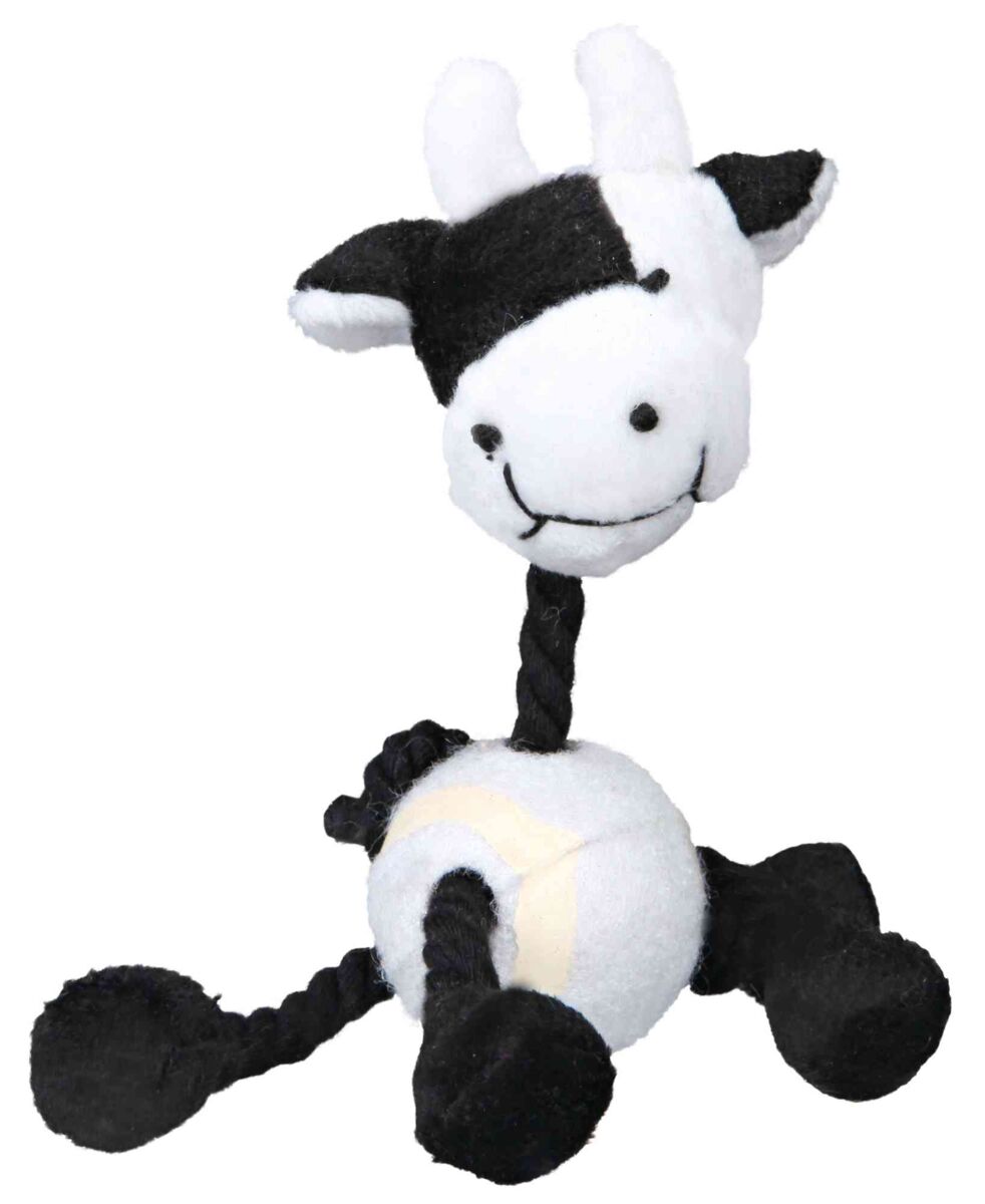 Jucarie Pentru Caini, Animal Cu Minge Tenis Si Franghie, Plus, 16 cm, Diverse Modele [1]