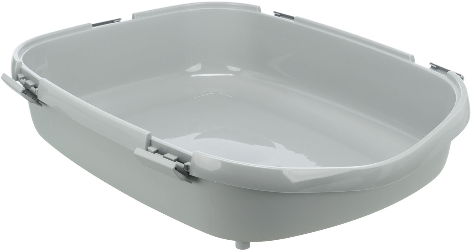 Litiera Primo XXL, Cu Capac, 56 x 47 x 71 cm, Gri/Alb [2]