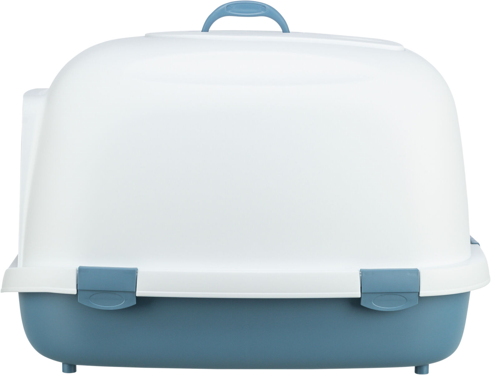Litiera Primo XXL, Cu Capac, 56 x 47 x 71 cm, Albastru/Alb [2]