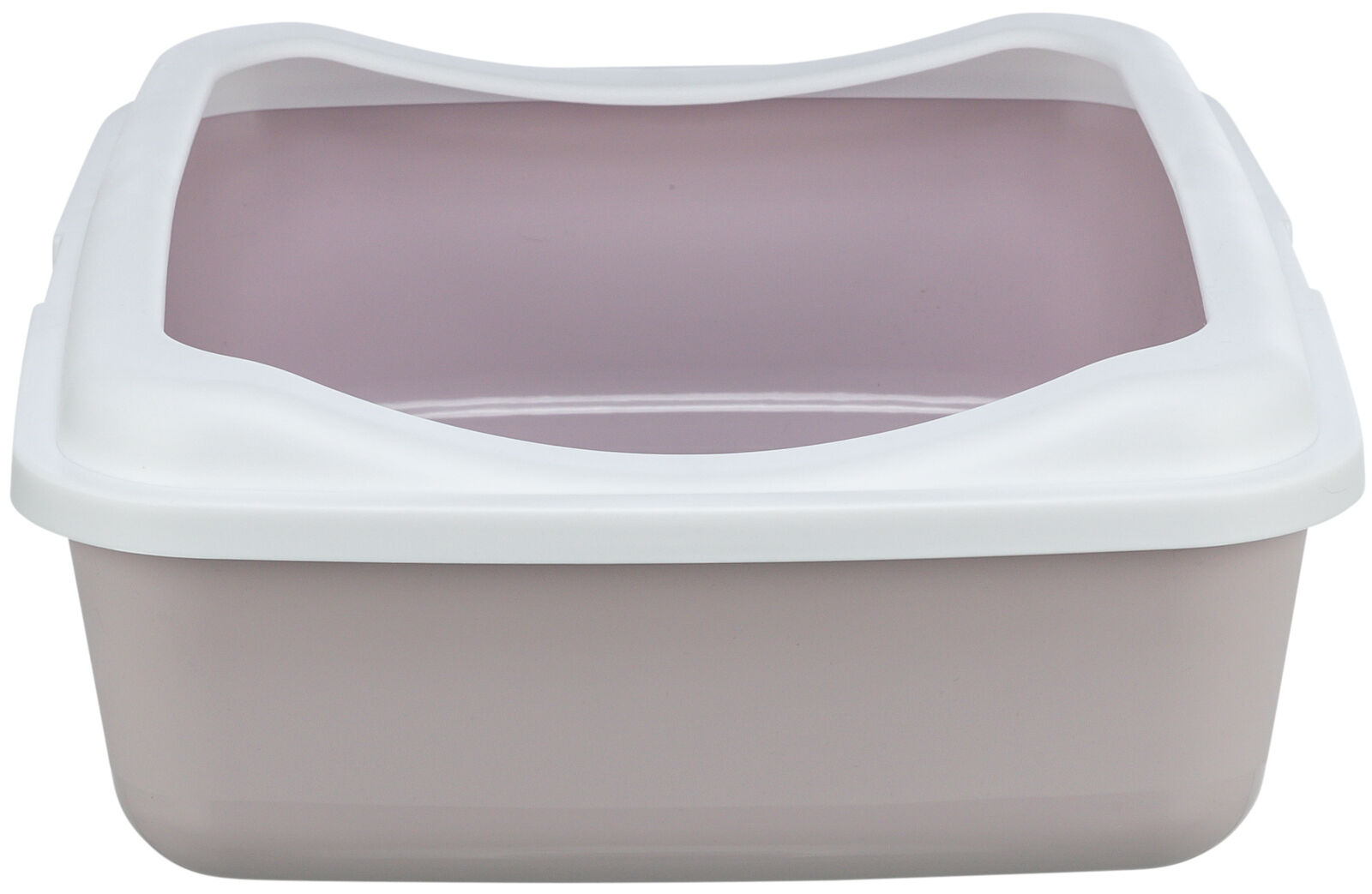 Litiera Classic, cu Rama, 37 x 15 x 48 cm, Lila Deschis/Alb [1]