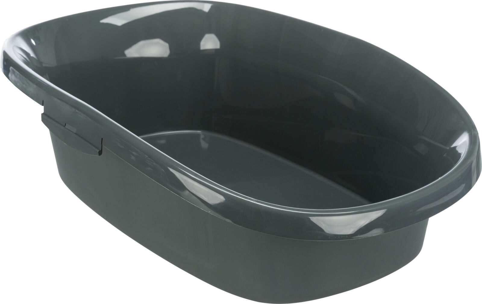 Litiera Carlo, Cu Rama, Be Eco, 38 x 17 x 58 cm, Antracit/Gri - Verde [2]