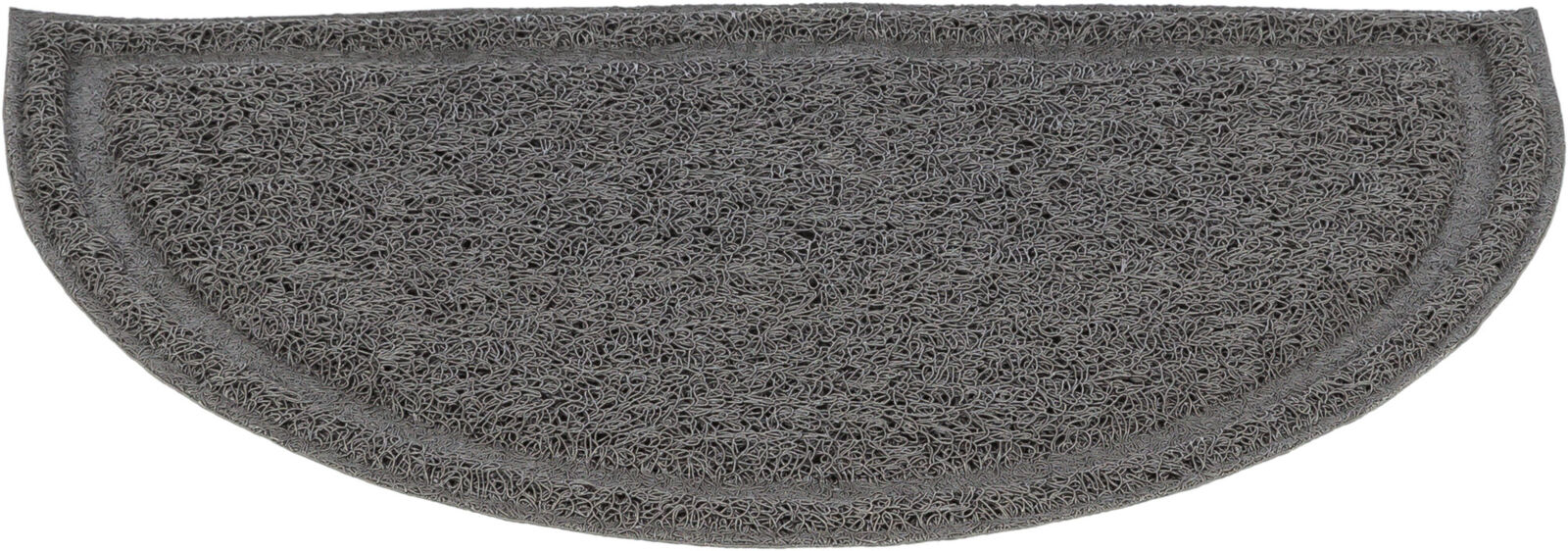 Covoras In Fata Litierei, Forma Semicircular, PVC, 41 x 25 cm, Antracit [1]