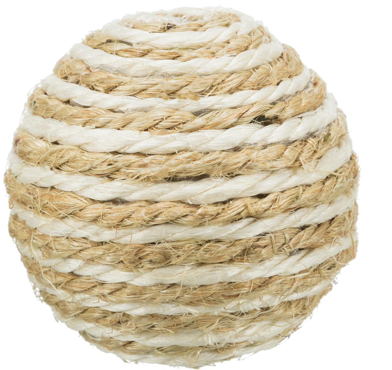 Jucarie Pentru Pisici, Minge Sisal, Cu Sunet, 6 cm [3]