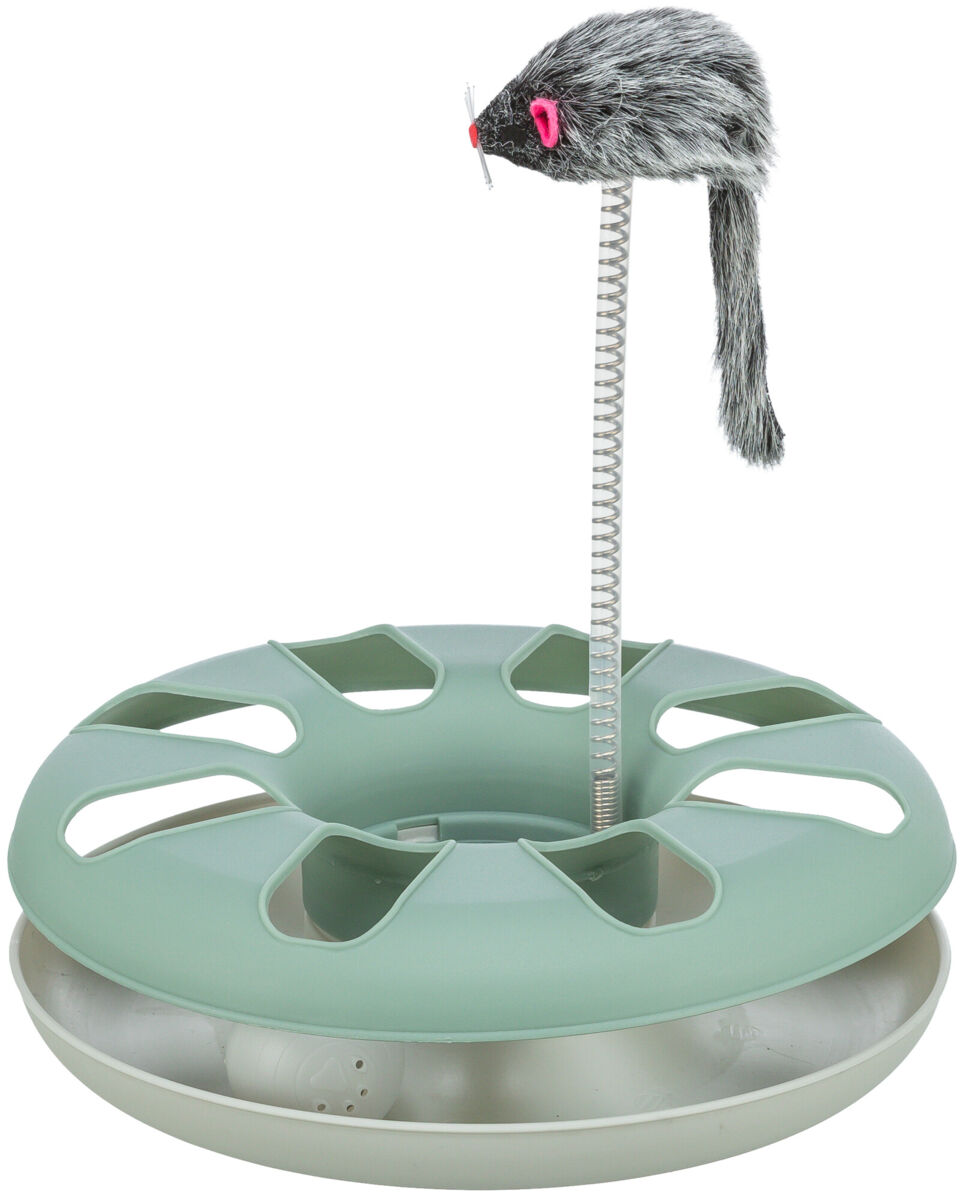 Petshop - Jucarie pentru Pisici, Circuit Nebun, Plastic, 24 x 29 cm