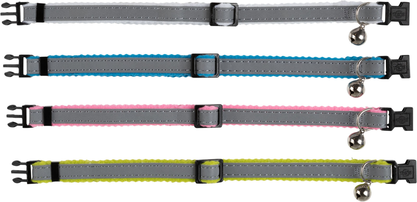 Petshop - Zgarda Pentru Pisici Reflectorizanta, Diverse Culori