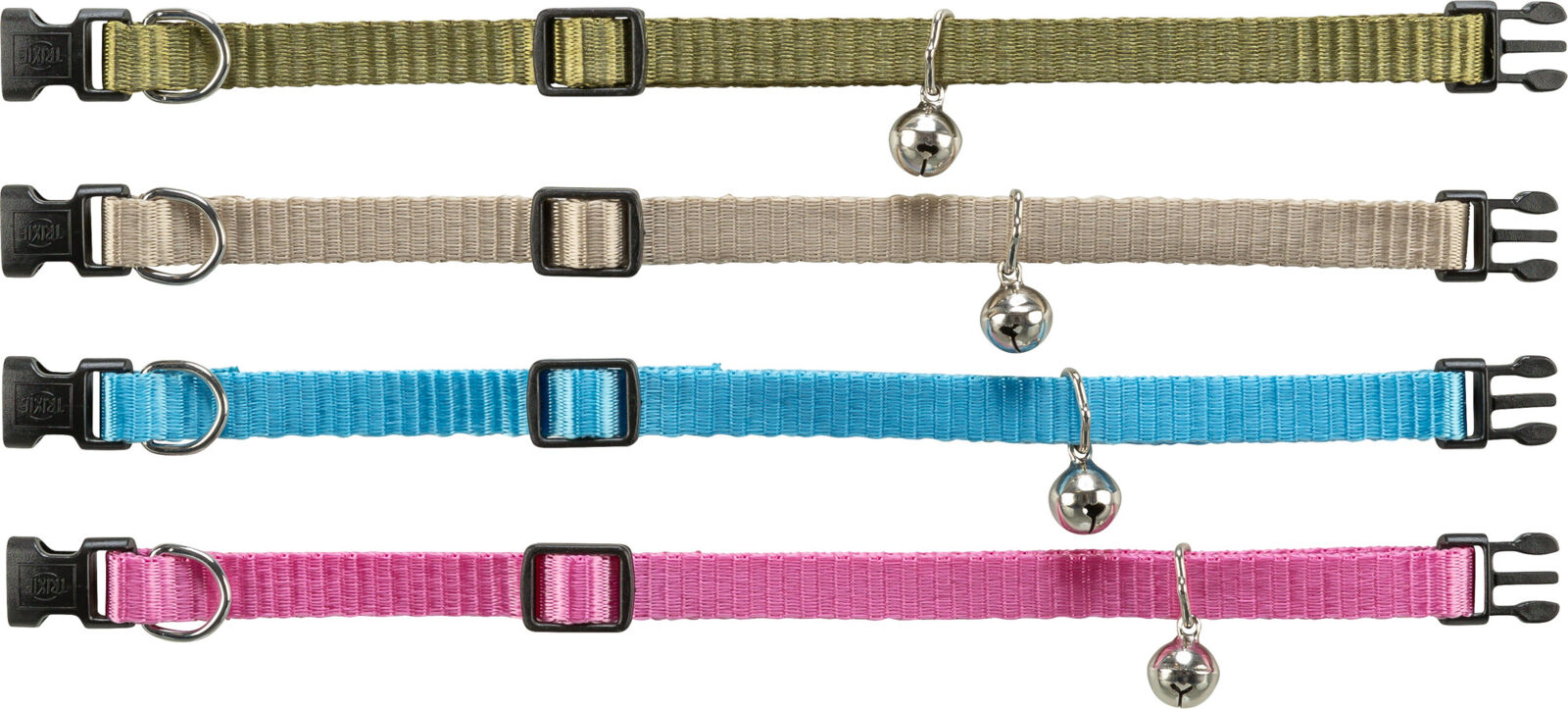 Petshop - Zgarda Pentru Pisici, Cu Clopotel, Diverse Culori