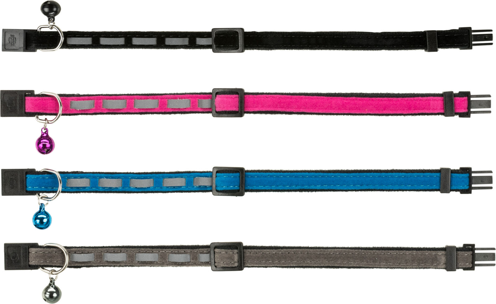 Petshop - Zgarda Pentru Pisici Reflectorizanta, Diverse Culori