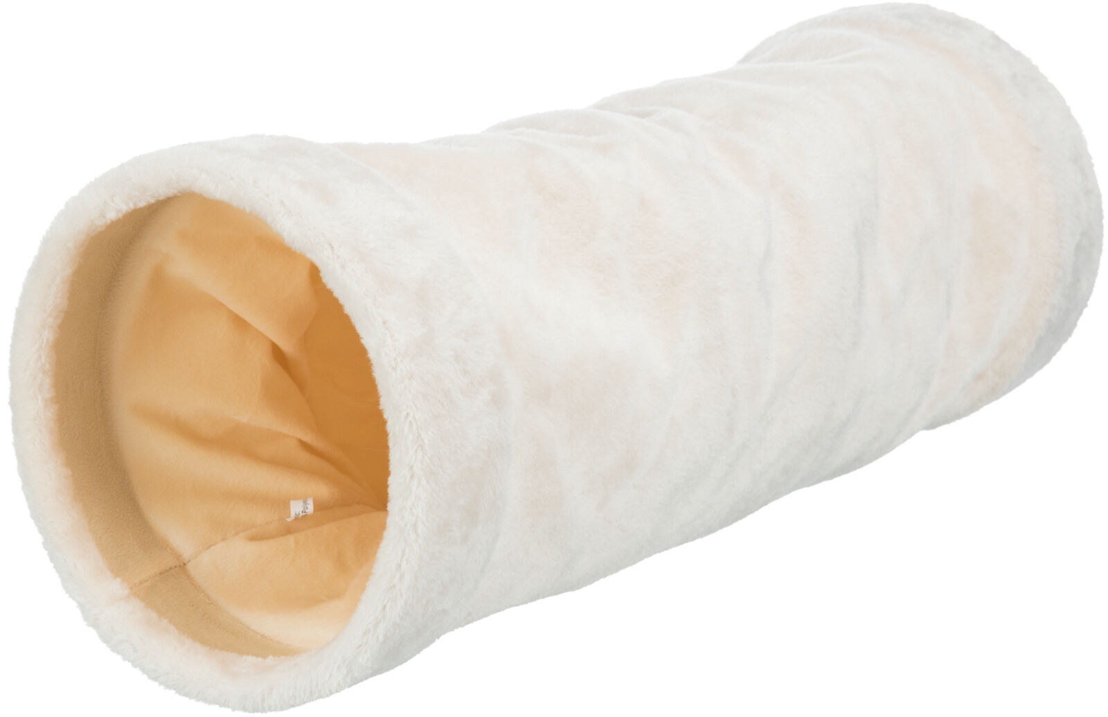 Petshop - Tunel de Joaca pentru Pisici, Plus, 22 x 60 cm, Bej