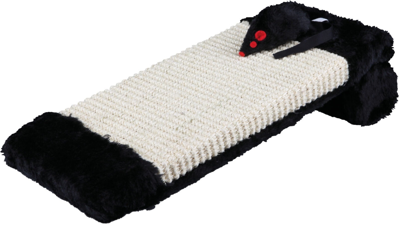 Placa cu Sisal de Zgariat, Pe Rola, 15 x 35 cm, Natural/Negru [1]