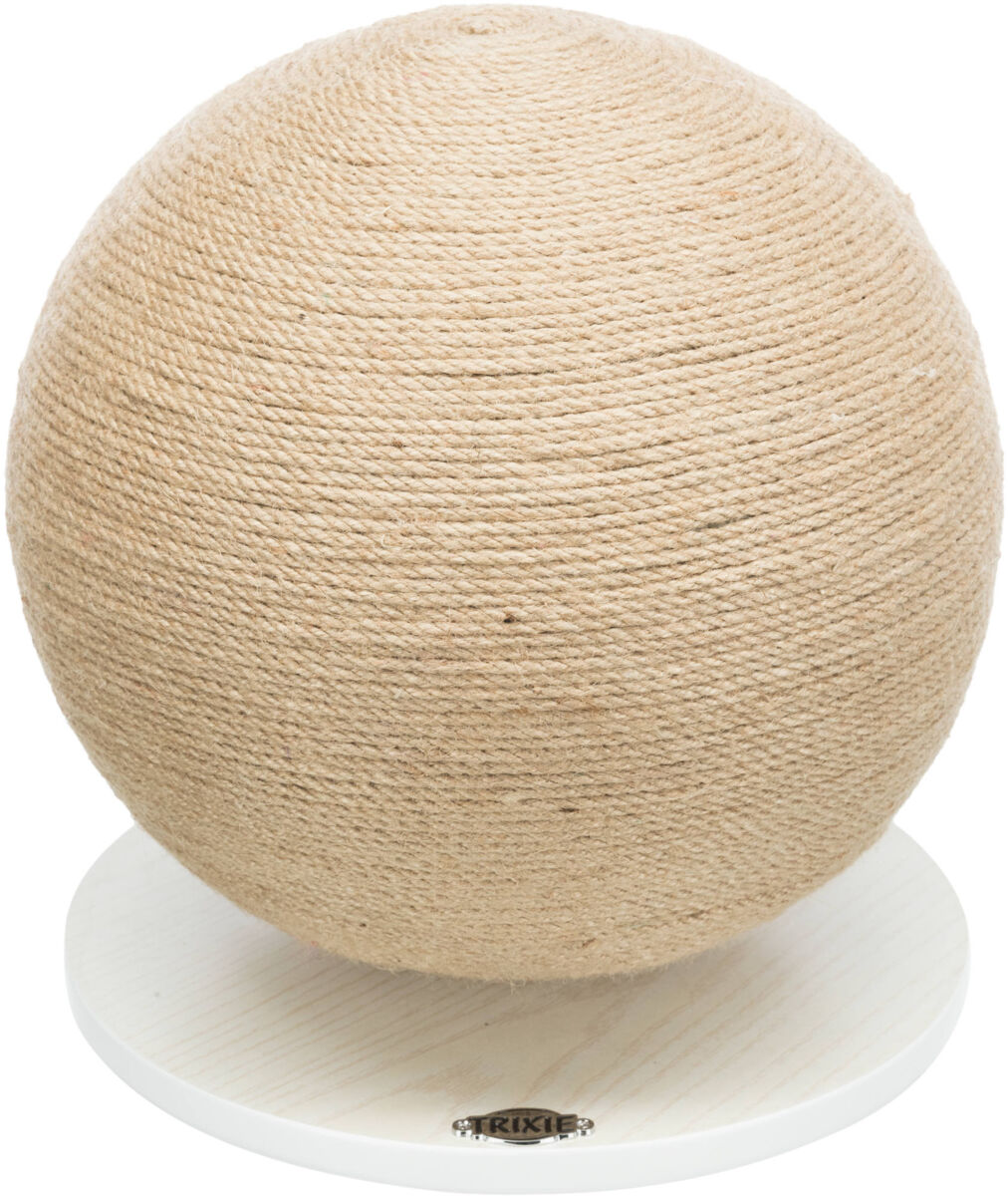 Minge Sisal de Zgariat cu Baza de Lemn, 29 x 31 cm [0]
