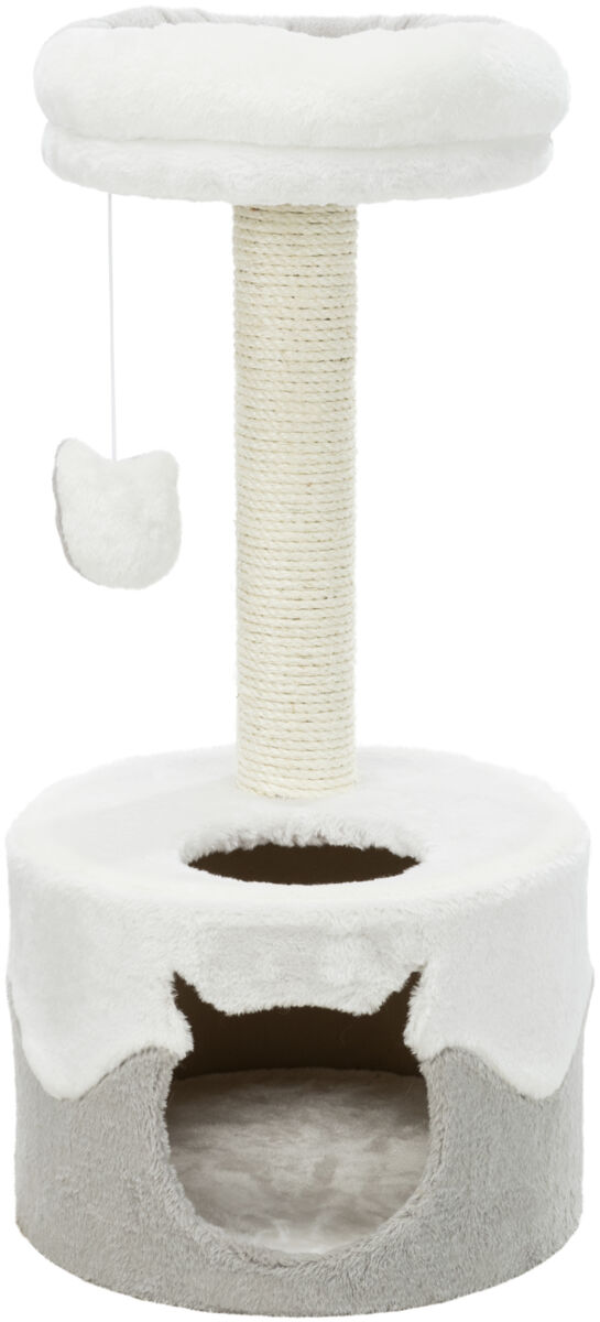 Petshop - Ansamblu de joaca, Nuria, 35 cm/ h: 71 cm, Alb/Gri