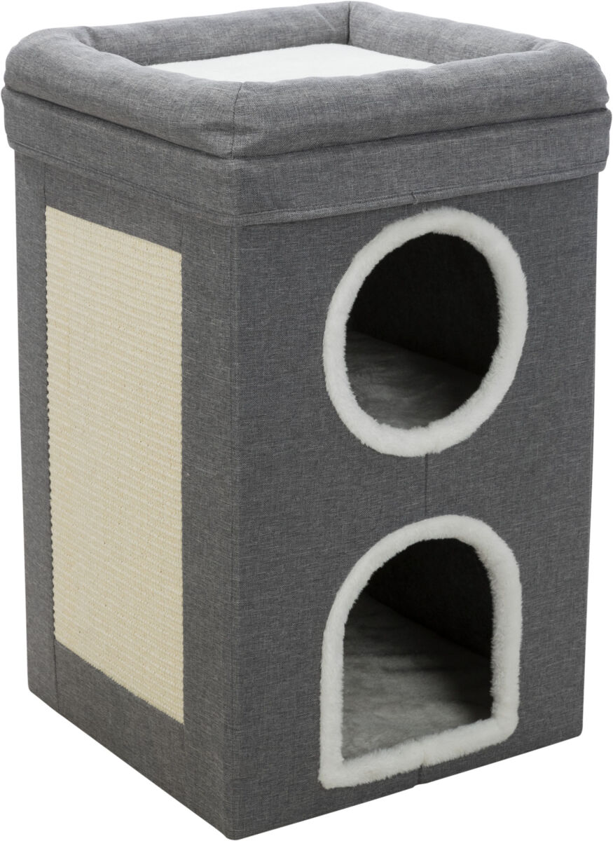Petshop - Ansamblu de joaca, Turn Saul, 39 x 39 cm/ h: 64 cm, Gri